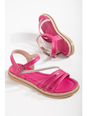 Miss Zülüf Kadın Taşlı Gunluk Sandalet