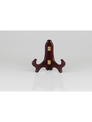 Es Dekor 13CM Ahşap Teşhir Ayak Ev Aksesuar Süs Tabak Sergi Kolay Temizlenir Nemli Beze Uyumlu 1 Adet