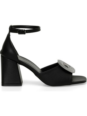 Butigo Gemma  4fx Siyah Kadın Topuklu Sandalet