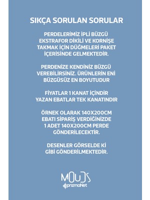 Moud's Anatolia 5 Desenli Süet Oturma Odası Salon Fon Perde Baskılı Ekstrafor Büzgü Tek Kanat PRD-1015