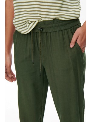 Only Onlkelda-Emery Mw Pull-Up Pants Pnt Noos Haki