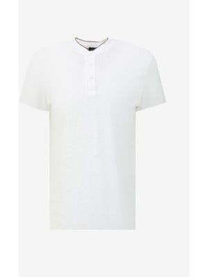 Fabrika Comfort Kırık Beyaz Erkek Regular Fit T-Shirt FC4SM-TST 0764