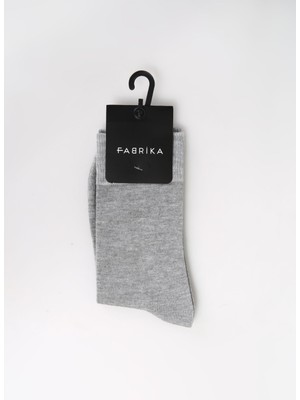 Fabrika Açık Gri Erkek Soket Çorap Ltks-Skt-Stk