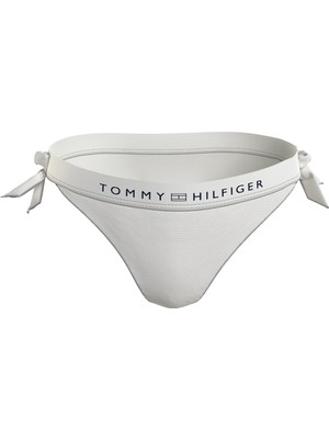 Tommy Hilfiger Beyaz Kadın Bikini Alt Sıde Tıe Bıkını, Ybı UW0UW05260YBI