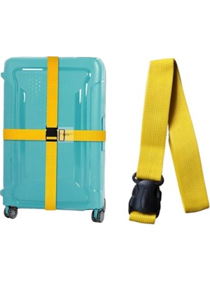 Sar Valiz Bavul Emniyet Kemeri 1 Adet Sarı