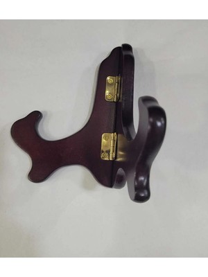 Es Dekor 10CM Ahşap Teşhir Ayak Ev Aksesuar Süs Tabak Sergi Kolay Temizlenir Nemli Bez Uyumlu 1 Adet