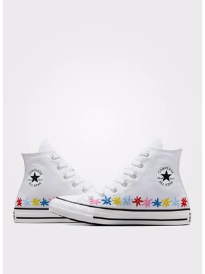 Converse Beyaz Kız Çocuk Yürüyüş Ayakkabısı A06311C.102-CHUCK Taylor All Star