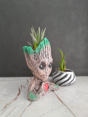 Netteki Çekmecem Groot Saksı Kalpli