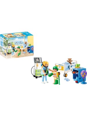 70192 Şehir Hayatı Çocuk Hastanesi Odası, Eğitici Oyuncak, Eğlenceli Yaratıcı Rol Yapma, Oyun Seti 4 Yaş ve Üzeri Çocuklar Için Uygundur