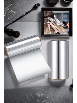 Transformacion Kuaför Alüminyum Balyaj Folyo 60 mt Dayanıklı Saç Boyama Malzemesi