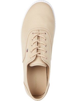 Tommy Hilfiger Bej Kadın Sneaker FW0FW07805TRY