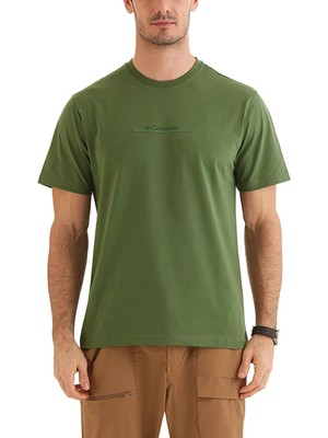 Columbia Csc M Bar Split Graphic Ss Tee Erkek Tişört CS0121