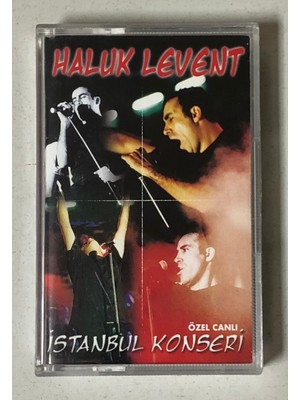 Haluk Levent - İstanbul Konseri Kaset (Orjinal Dönem Baskı Kaset)