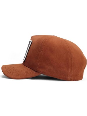 Black Börk V1 Baseball Never Give Up - 3sb Kod Logolu Unisex Camel Şapka (Cap)