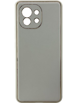 Nettech Xiaomi Mi 11 Uyumlu Coco Leather Seri Arka Koruma Kılıf