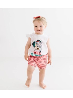 Minnie Mouse Lisanslı Bebek Takım 17461