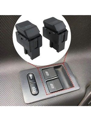 Taycarex Volkswagen Polo Cam Düğmesi Anahtarı Sol Takım 2 Adet 2000--2001
