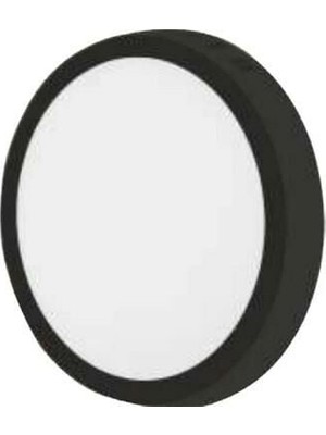 Cata CT-5238 30 Watt Yuvarlak Sıva Üstü LED Panel Metal Siyah Kasa  Beyaz Işık
