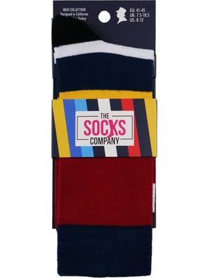 The Socks Company Desenli Erkek Soket Çorap