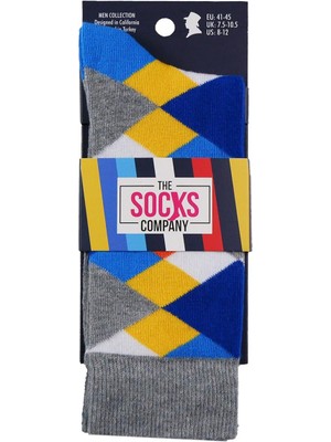 The Socks Company Desenli Erkek Soket Çorap