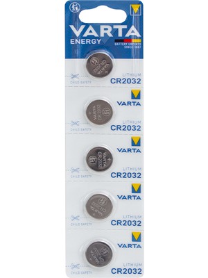 Varta CR2032 3V Lityum Pil 5li Paket  (2818)