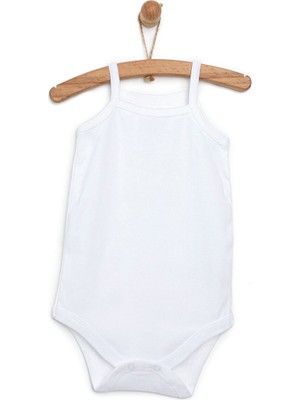 HelloBaby HelloBaby Beyaz Body Ip Askılı