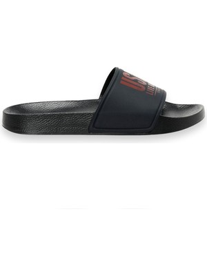 U.S. Polo Assn. 101685199 Gusty 4fx Erkek Terlik Lacivert Düz Topuklu Rahat Kullanım