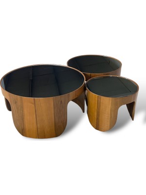 Eymense Lotte 3'lü Orta Sehpa Seti