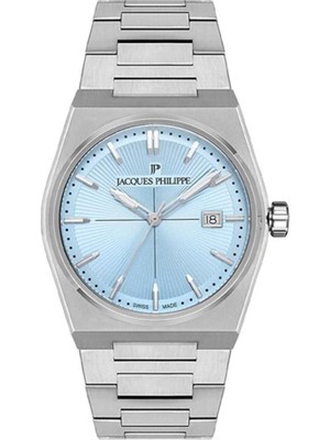 Jacques Philippe JPQGS4213X6LB Erkek Kol Saati Çelik Malzeme 5 ATM Suya Dayanıklı Günlük Kullanım