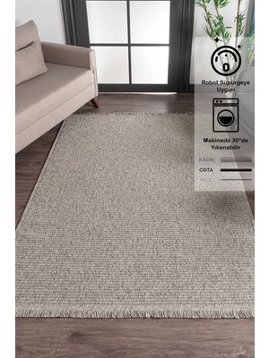 Andromeda Vetrina   Modern Dokuma Soft Tuşeli Sisal Cut Loop Masaj Mekan Salon Oda Halısı