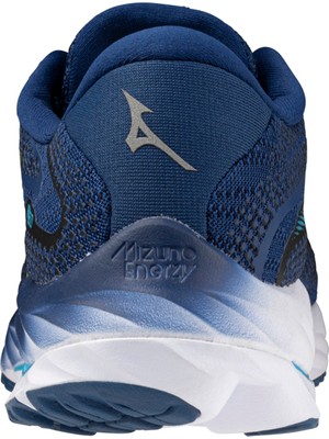 Mizuno Wave Rider 27 Erkek Koşu Ayakkabısı Lacivert