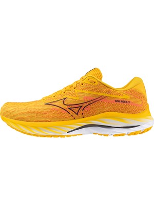 Mizuno Wave Rider 27 Erkek Koşu Ayakkabısı Sarı