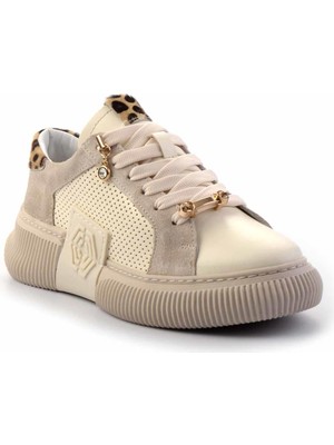 Bambi Bej  Kadın Sneaker K01459641903