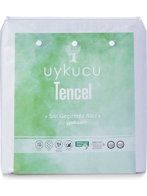 Yatsan Uykucu Tencel Sıvı Geçirmez Alez 160x200