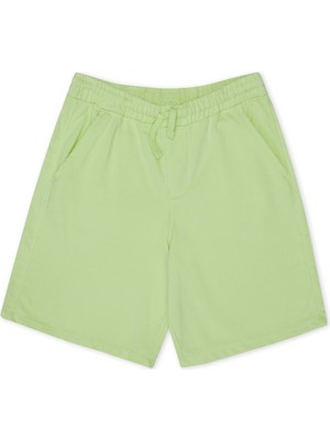 Lee Cooper Somse Erkek Çocuk %100 Pamuk Örme Şort Yeşil