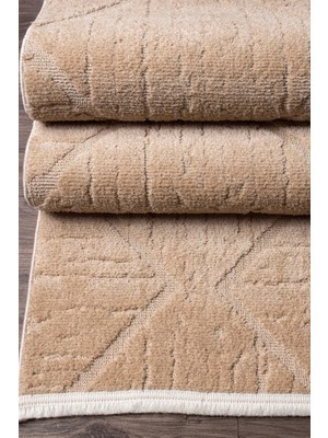 Andromeda Truva  , Peluş Soft Sisal Cut Loop Bukle Tavşan Tüyü Desenli Oturma Çocuk Yatak Odası Halısı