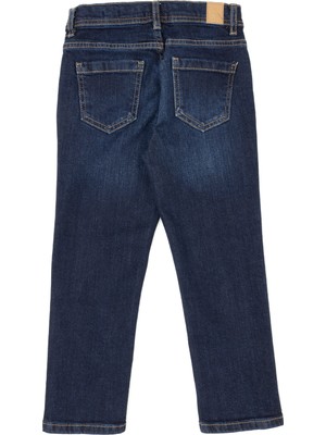 U.S. Polo Assn. Erkek Çocuk Mavi Jean Pantolon 50288551-DN0022