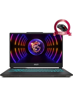 Msı Cyborg 15 A13VF-892XTRM12 Intel Core I7 13620H 64GB 1 Tb SSD RTX4060 Windows 11 Pro 15.6" Fhd 144Hz Taşınabilir Bilgisayar