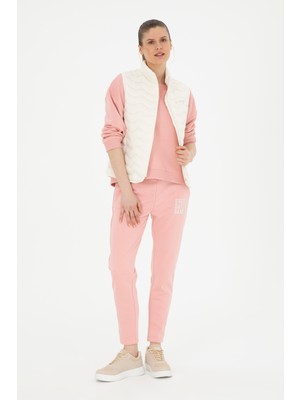 U.S. Polo Assn. Kadın Pudra Eşofman Altı 50271853-VR042