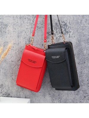 Qiuming Shop Mavi Stil Pu Lüks Çanta Bayan Çanta Woma Bayanlar El Çantaları Kadın Crossbody Çanta Çanta Debriyaj Telefonu Cüzdan Omuzdan Askili Çanta (Yurt Dışından)