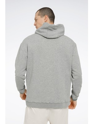 Reebok cl Unıform Hoodıe Gri Unisex Sweatshirt