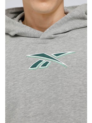 Reebok cl Unıform Hoodıe Gri Unisex Sweatshirt