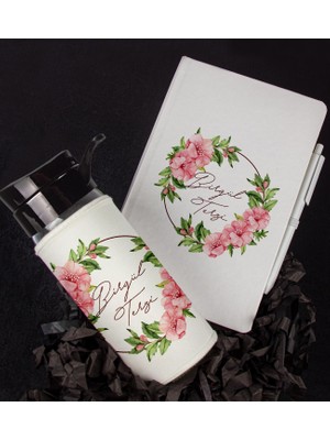 Ejoya Kişiye Özel Tasarım Defter Kalem Matara Hediye Seti 104654