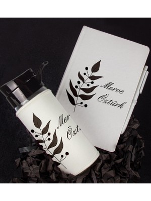 Ejoya Kişiye Özel Tasarım Defter Kalem Matara Hediye Seti 104581