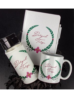 Ejoya Kişiye Özel Tasarım Defter Kalem Matara ve Kupa Hediye Seti 104866