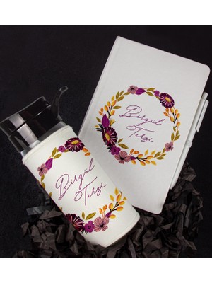 Ejoya Kişiye Özel Tasarım Defter Kalem Matara Hediye Seti 104625