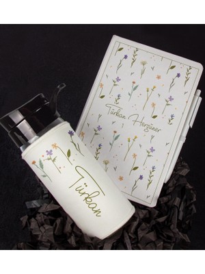 Ejoya Kişiye Özel Defter Kalem ve Matara Hediye Seti 94774