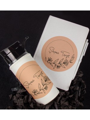 Ejoya Kişiye Özel Defter Kalem ve Matara Hediye Seti 94775