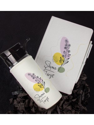 Ejoya Kişiye Özel Tasarım Defter Kalem Matara Hediye Seti 104528