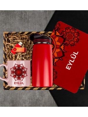 Ejoya Kişiye Özel Kupa & Mousepad & Matara & USB Bellek Hediye Kutusu 113075
